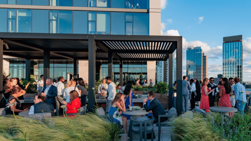 Hosting Rooftop Corporate Events in New York City